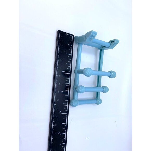 Fisher Price Loving Family Towel Rack Dollhouse Furniture 1993 - Picture 6 of 9